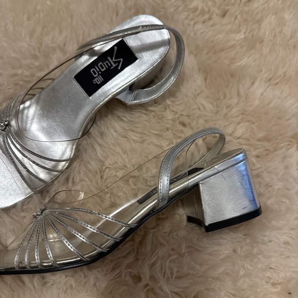 Silver Women's Sandals - Picture 5 of 6